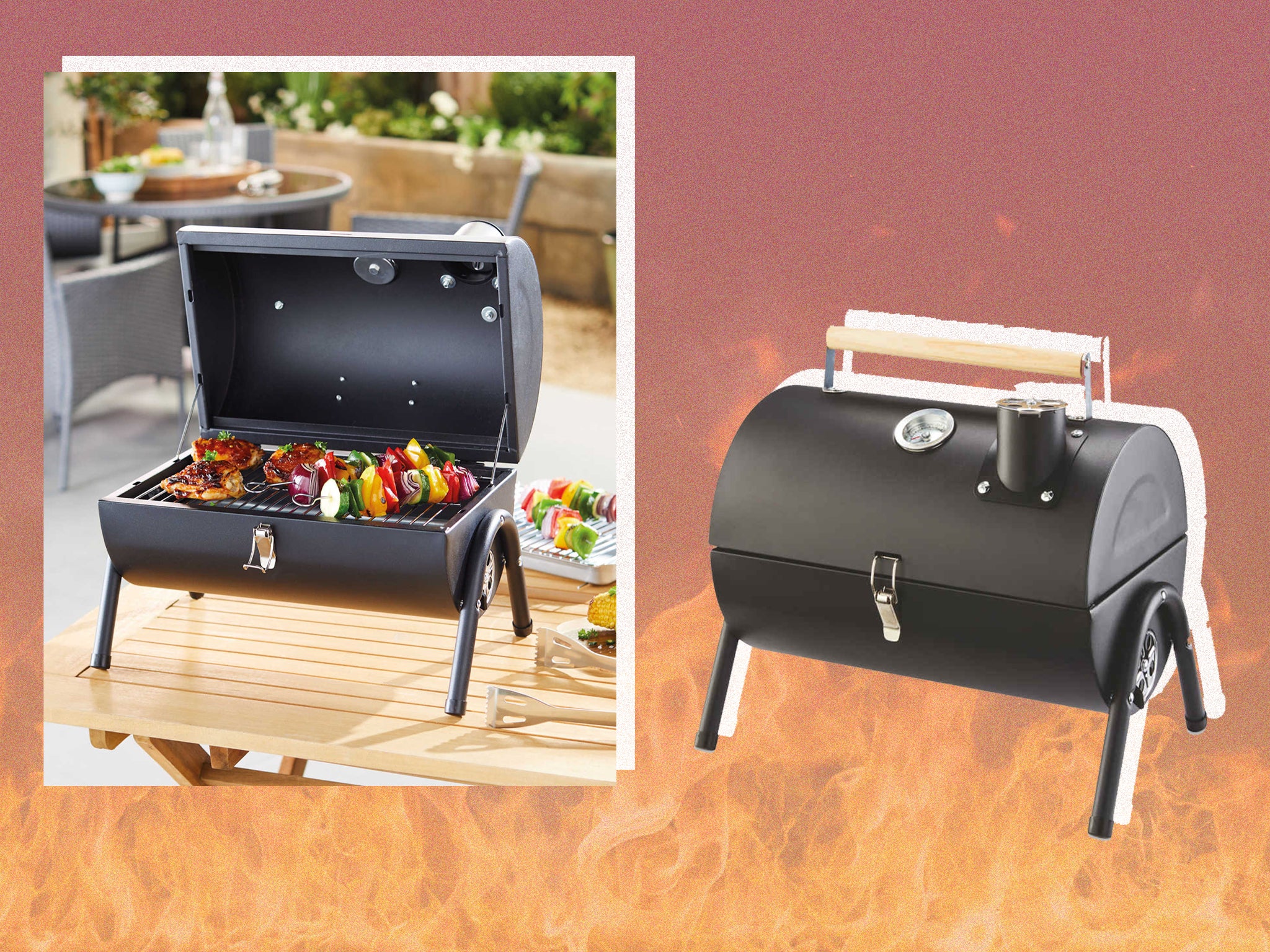 Aldi’s portable smoker grill BBQ costs just £24.99 The Independent